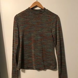 Unique multi colored top